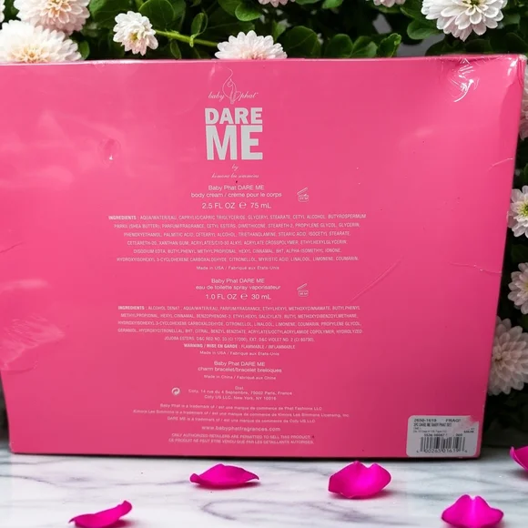NIB Baby Phat Dare Me Fragrance Gift Set - Pink & Gold - Picture 3 of 3